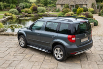Skoda Yeti 2009–2017 Stranske stopnice Sunrise (2 kos, aluminij) fotografija 1