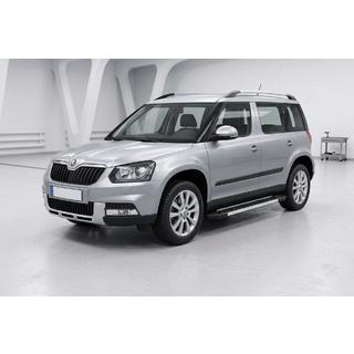 Stranske stopnice RedLine V1 (2 kos, aluminij) Skoda Yeti 2009–2017 fotografija 1