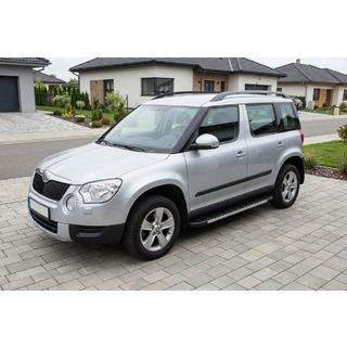 Bočne stopnice Duru (2 kosa, aluminij) Skoda Yeti 2009–2017 fotografija 1
