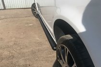 Volkswagen T5 2010–2015 Stranske cevi Black (2 kos, nerjavno jeklo) fotografija 13