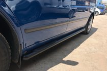 Mercedes Vito W638 1996–2003 Stranske cevi Black (2 kos, nerjaveče jeklo) Ø60 mm fotografija 3