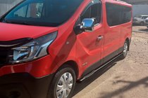 Renault Trafic 2015– Stranske cevi BB002 Black (2 kosa, nerjavno jeklo) fotografija 3