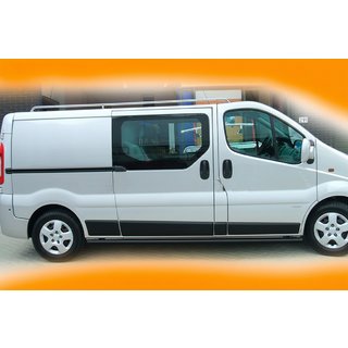 Stranske cevi BB002 Black (2 kosa, nerjavno jeklo) fotografija 2