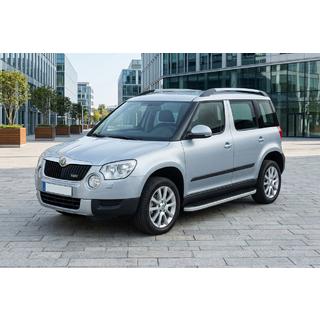Stranske stopnice Tayga Grey (2 kos, aluminij) Skoda Yeti 2009–2017 fotografija 1