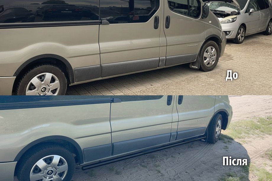 Fiat Talento 2016– Stranske cevi BB002 Black (2 kosa, nerjavno jeklo) Image