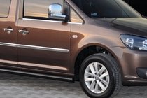 Volkswagen Caddy 2020– Stranske cevi BB001 Black (2 kos, nerjaveče jeklo) fotografija 8