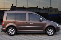 Volkswagen Caddy 2020– Stranske cevi BB001 Black (2 kos, nerjaveče jeklo) fotografija 10