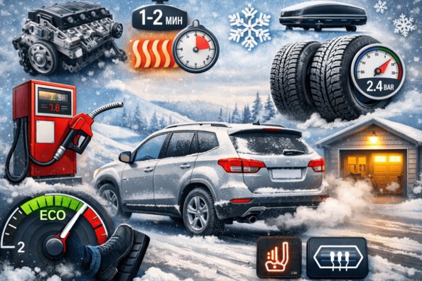 Kako pozimi zmanjšati porabo goriva: učinkoviti nasveti za voznike Fotografija 1