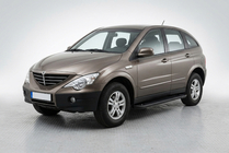 SsangYong Action 2005–2018 Bočne stopnice Allmond Black (2 kosa, aluminij) fotografija 1