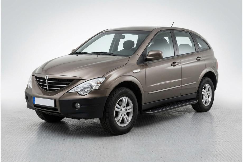 SsangYong Action 2005–2018 Bočne stopnice Allmond Black (2 kosa, aluminij) Image