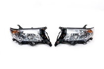 Toyota Land Cruiser Prado 150 2009–2023 Originalna reflektorska prednja žarometa (2017+, 2 kosa) fotografija 3