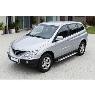 Stranski pragovi Line (2 kos, aluminij) SsangYong Action 2005–2018 fotografija 1