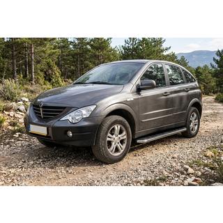 Stranski pragovi Maydos V1 (2 kos, aluminij ↗ nerjaveče jeklo) SsangYong Action 2005–2018 fotografija 1