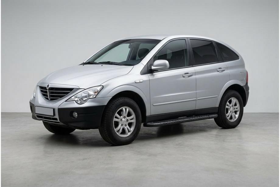 SsangYong Action 2005–2018 Bočne stopnice Bosphorus Black (2 kos, aluminij) Image