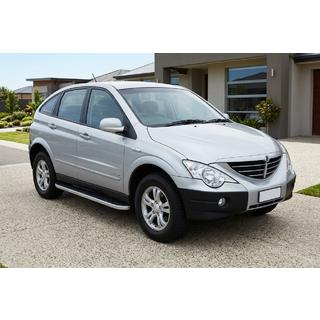 Stranske stopnice Tayga Grey (2 kos, aluminij) SsangYong Action 2005–2018 fotografija 1