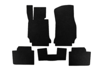 BMW serija 4 F32/F33/F36 2012–2020 EVA talne preproge (za F36, črne) fotografija 1