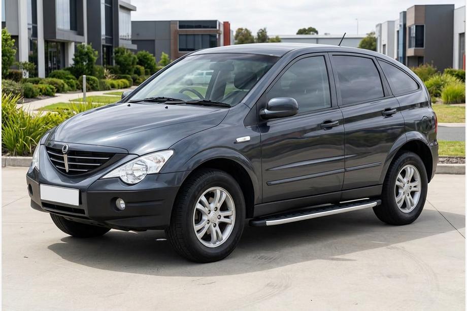SsangYong Action 2005–2018 Bočne stopnice Fullmond (2 kos, aluminij) Image