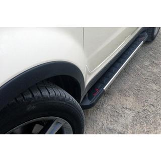 Stranske stopnice RedLine V1 (2 kos, aluminij)