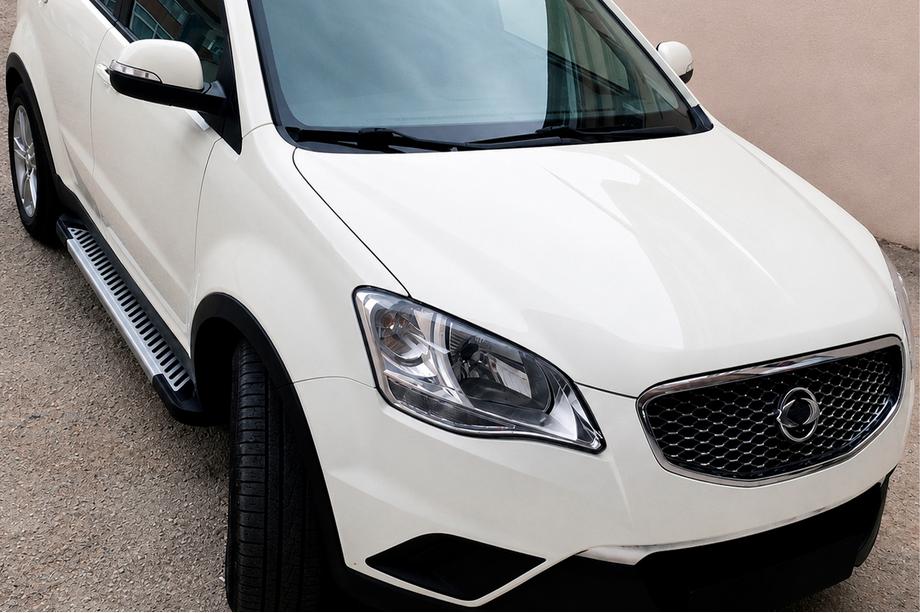 SsangYong Korando 2010–2019 Stranski pragovi Line (2 kos, aluminij) Image