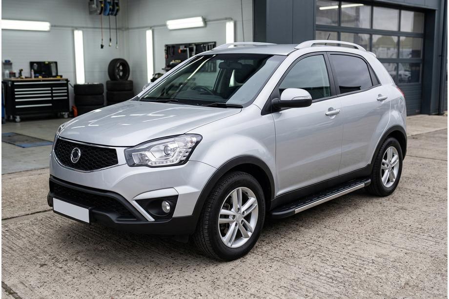 SsangYong Korando 2010–2019 Bočne stopnice Duru (2 kosa, aluminij) Image