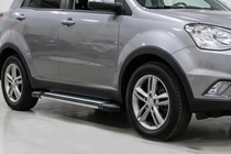 SsangYong Korando 2010–2019 Stranske stopnice Rainbow (2 kos, aluminij) fotografija 1