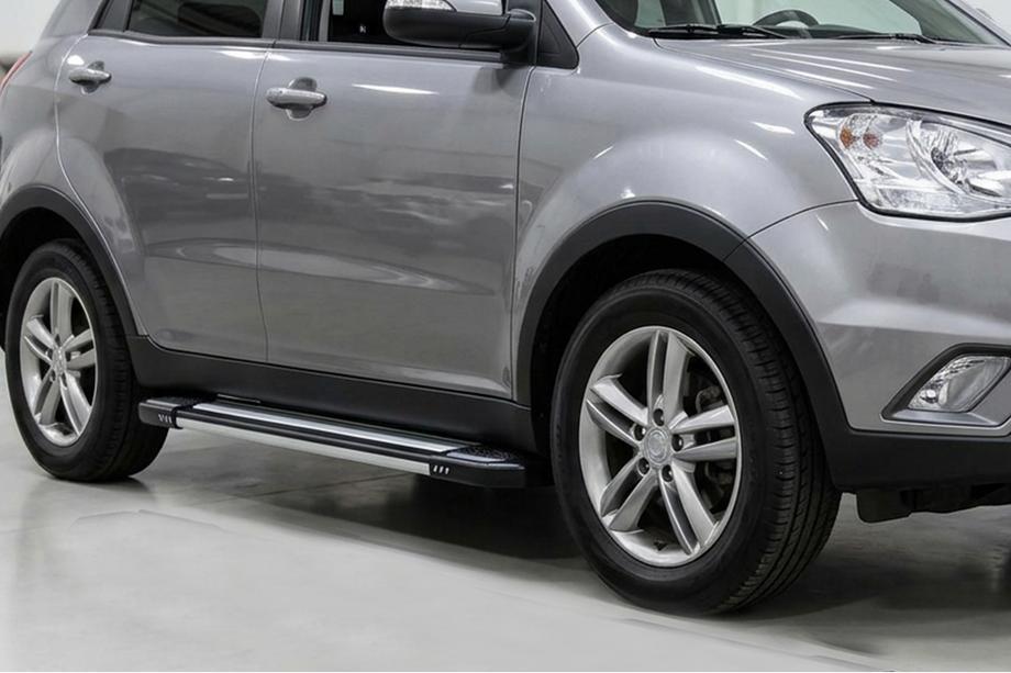 SsangYong Korando 2010–2019 Stranske stopnice Rainbow (2 kos, aluminij) Image