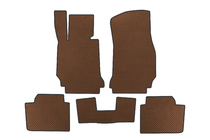 BMW serija 4 F32/F33/F36 2012–2020 EVA preproge (za F36, rjave) fotografija 1