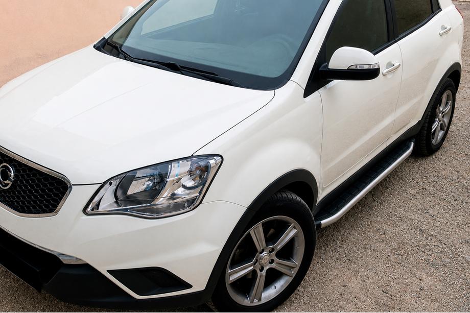 SsangYong Korando 2010–2019 Stranski pragovi Fullmond (2 kosa, aluminij) Image