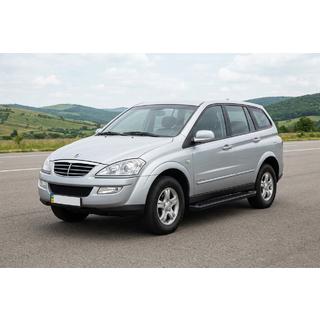Bočne stopnice Allmond Black (2 kosa, aluminij) SsangYong Kyron 2005–2014 fotografija 1