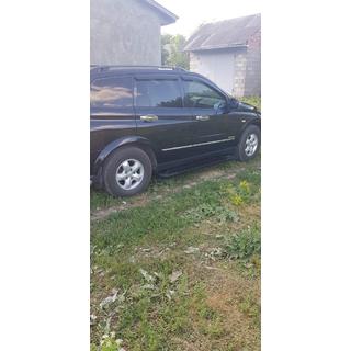 Bočne stopnice Allmond Black (2 kosa, aluminij) SsangYong Kyron 2005–2014 fotografija 4