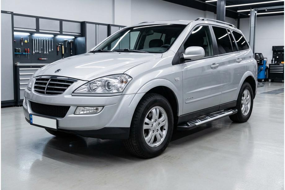 SsangYong Kyron 2005–2014 Bočni pragovi Sunrise (2 kos, aluminij) Image