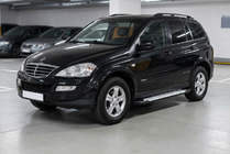 SsangYong Kyron 2005–2014 Stranske stopnice Allmond Grey (2 kosa, aluminij) fotografija 1