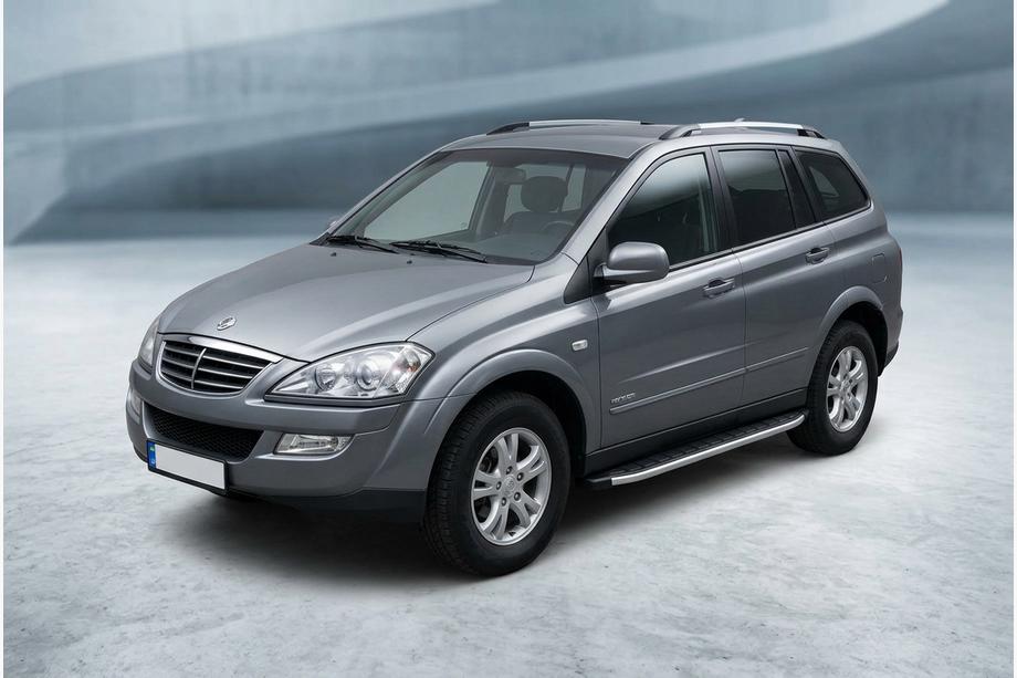 SsangYong Kyron 2005–2014 Bočne stopnice Fullmond (2 kos, aluminij) Image