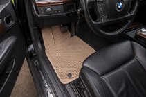 BMW serija 7 E65/66 2001–2008 EVA talne preproge (za E66, bež) fotografija 1