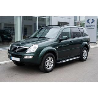 Stranske stopnice Sunrise (2 kos, aluminij) SsangYong Rexton I 2001–2017 fotografija 1
