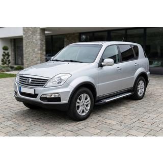 Stranski pragovi Line (2 kos, aluminij) SsangYong Rexton I 2001–2017 fotografija 1