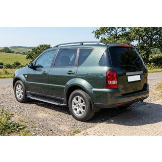 Bočne stopnice Duru (2 kosa, aluminij) SsangYong Rexton I 2001–2017 fotografija 1