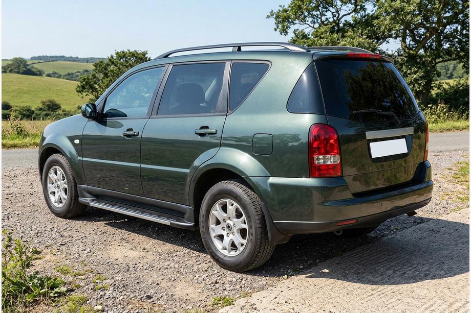 SsangYong Rexton I 2001–2017 Bočne stopnice Duru (2 kosa, aluminij) Image