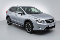 Subaru XV 2011–2017 Stranske stopnice Sunrise (2 kos, aluminij) fotografija 1