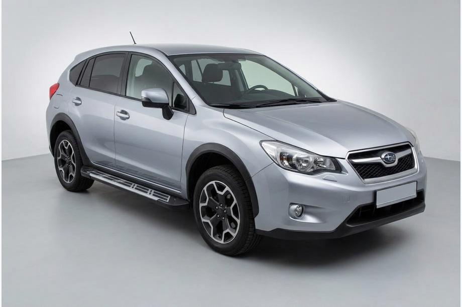 Subaru XV 2011–2017 Stranske stopnice Sunrise (2 kos, aluminij) Image