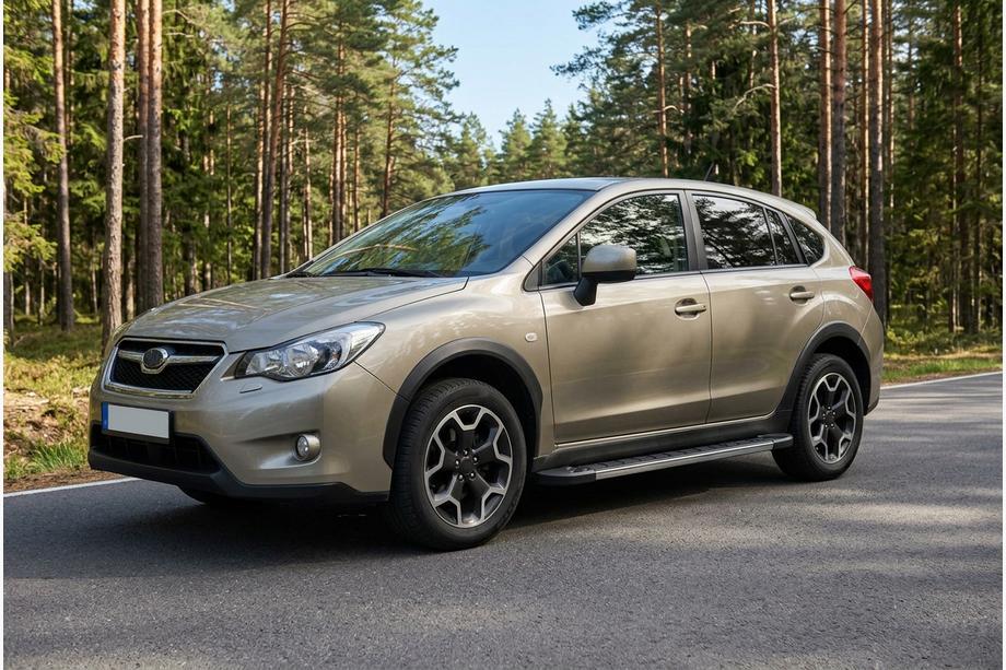 Subaru XV 2011–2017 Stranske stopnice RedLine V1 (2 kos, aluminij) Image
