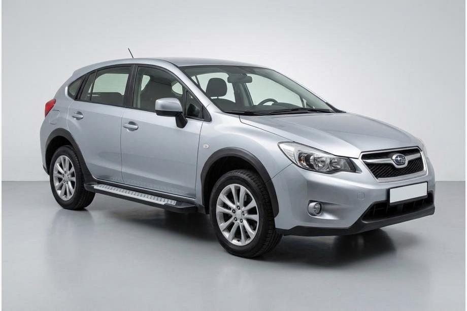 Subaru XV 2011–2017 Stranske stopnice Allmond Grey (2 kosa, aluminij) Image