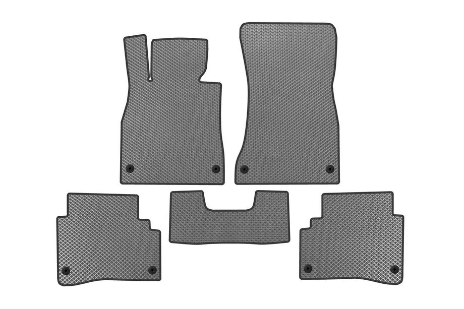 Mercedes S-class W222 2013–2022 EVA avtomobilske preproge (Short, sive) Image