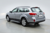 Subaru Outback 2009–2014 Stranske stopnice Rainbow (2 kosa, aluminij) fotografija 1