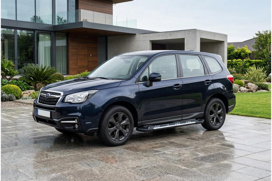 Subaru Forester 2013–2018 Stranske stopnice Sunrise (2 kos, aluminij) Image