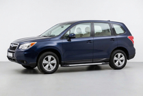 Subaru Forester 2013–2018 Stranski pragovi Line (2 kos, aluminij) fotografija 1