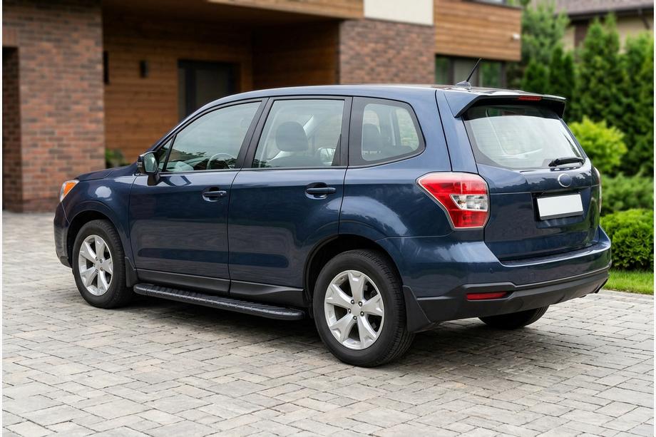 Subaru Forester 2013–2018 Bočne stopnice Bosphorus Black (2 kos, aluminij) Image