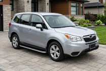 Subaru Forester 2013–2018 Stranske stopnice Tayga Grey (2 kos, aluminij) fotografija 1