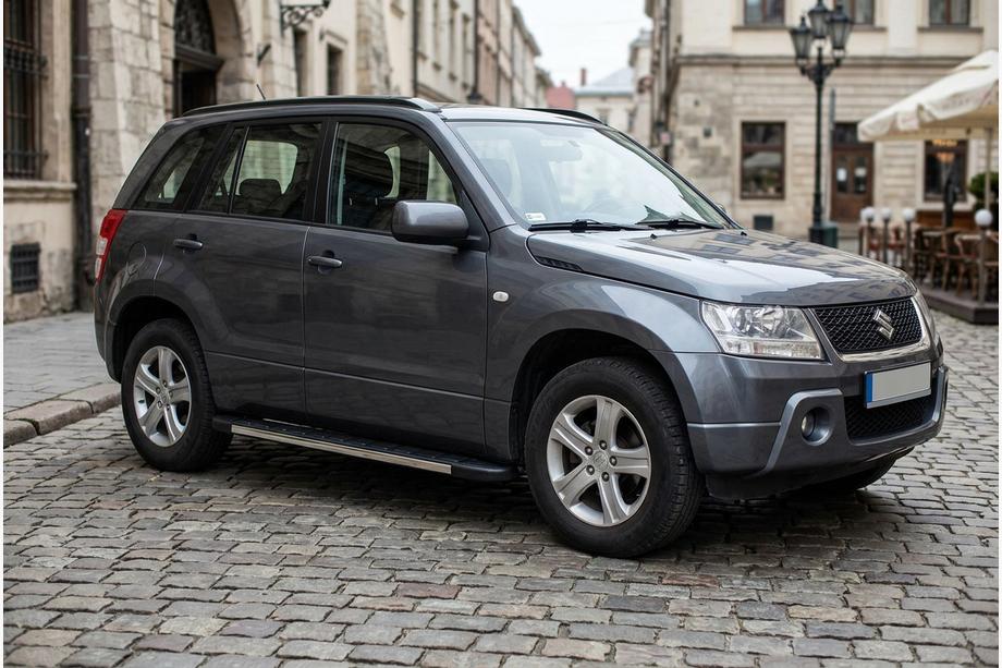 Suzuki Grand Vitara 2005–2017 Bočne stopnice Duru (2 kosa, aluminij) Image
