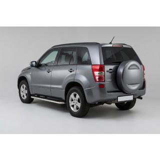 Stranski pragovi Maydos V1 (2 kos, aluminij ↗ nerjaveče jeklo) Suzuki Grand Vitara 2005–2017 fotografija 1